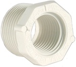 Schedule 40 PVC Reducer Bushing 3/4" MPT x 1/4" FPT