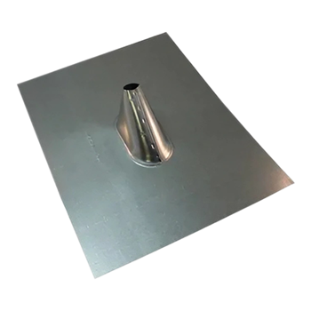 SnapNrack 131-01213 18x18x4-inch Straight Cone For HD Base Standoff Flashing w/ Galvanized Finish