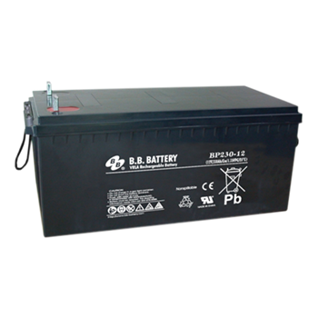 B.B. Battery BP Series BP230-12 230Ah 12VDC VRLA Rechargeable AGM Battery