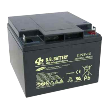 B.B. Battery EP Series EP28-12 28Ah 12VDC VRLA Rechargeable AGM Battery