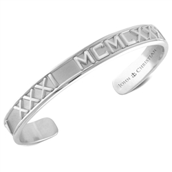 Numeros™ Cuff Bracelet - Sterling Silver