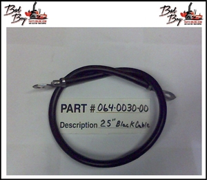 24 inch Black Cable MZ