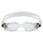 Aqua Sphere Kaiman Compact (Small Fit) Swim Goggle, Clear Lens