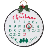Metal Ornament Advent Calendar
