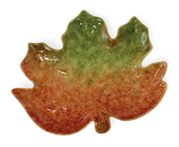 Pumpkin Harvest Leaf Plate