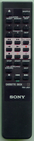 SONY 1-465-912-11 RMJ801 Genuine  OEM original Remote