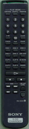 SONY 1-473-531-11 RM-DC51 Genuine  OEM original Remote