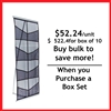 8-Pocket Mesh Portable Literature Stand for Trade Shows