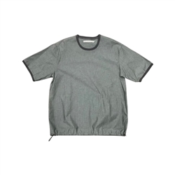 Shades of Grey by Micah Cohen Short Sleeve Woven Sweatshirt