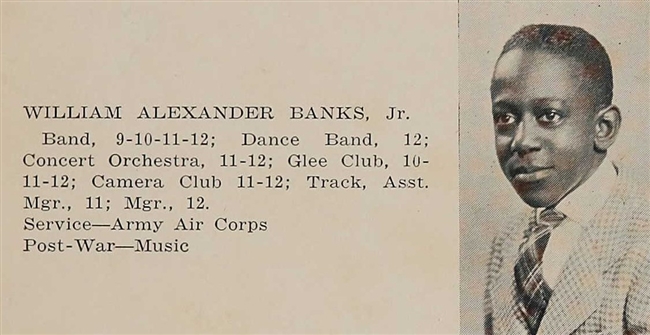 William A. Banks  WWII
