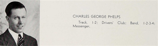Charles G. Phelps U.S. Navy WWII