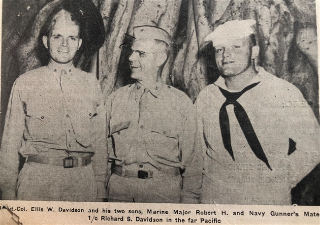 Richard S. Davidson U.S. Navy WWII