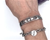 Regal Irish Claddagh Cuff bracelet ( S337) Ireland bracelet