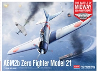 12352 1:48 A6M2b Zero Fighter Model 21 "Battle of Midway"