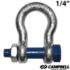 CAMPBELL Safety Anchor Shackle 1/4"