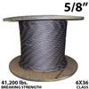 5/8 Inch Coil Domestic Bulk Wire Rope BIWRC 6X37