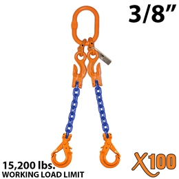3/8 Inch X100 DOSLA Grade 100 Chain Sling