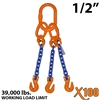 1/2" X100 TOG Grade 100 Chain Sling