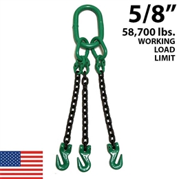 5/8" Grade 100 TOG Chain Sling - USA