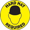 Adhesive Floor Sign - Hard Hat Required