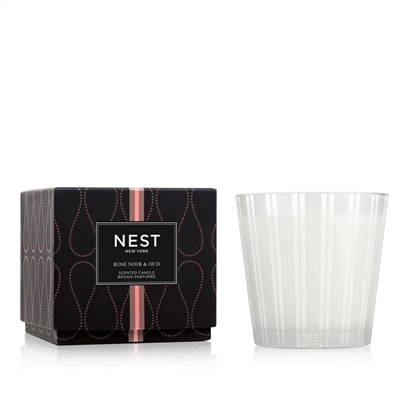 Rose Noir & Oud 3-Wick Candle