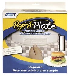 PLATE HODLER POP-A-PLATE WHITE, 57001