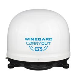 WINEGARD CARRYOUT G3  SATELLITE ANTENNA WHITE, GM-9000