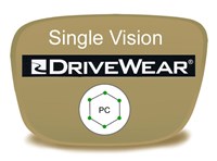 Single Vision Polycarbonate Drivewear Prescription Eyeglass Lenses