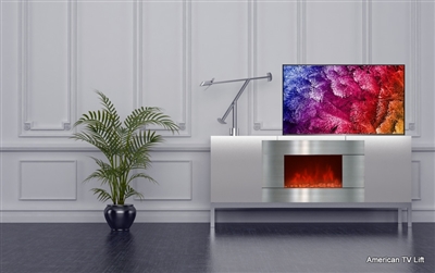 Aurora Fireplace TV Lift Cabinet