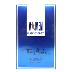 Thierry Mugler A*Men Pure Energy Limited Edition Eau De Toilette Spray 3.4 oz