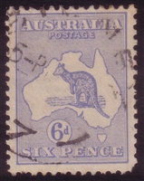 Kangaroo SG 26 2nd watermark 6d ultramarine