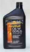Aero Shell W100 Plus Motor Oil for Aircraft | Brown Aircraft Supply