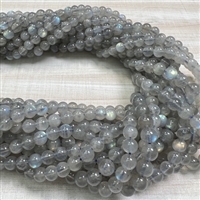 kelliesbeadboutique.com | 6mm Labradorite Round Beads