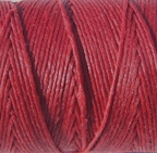 Country Red 3 Ply Irish Waxed Linen